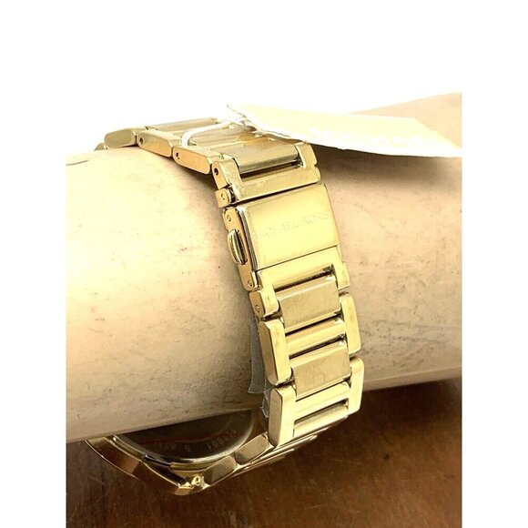 Michael Kors Women's Watch MK3490 Hartman Quartz Gold Stainless Steel 38mm - Picture 9 of 13